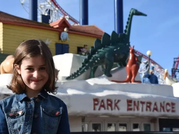 child in blackpool