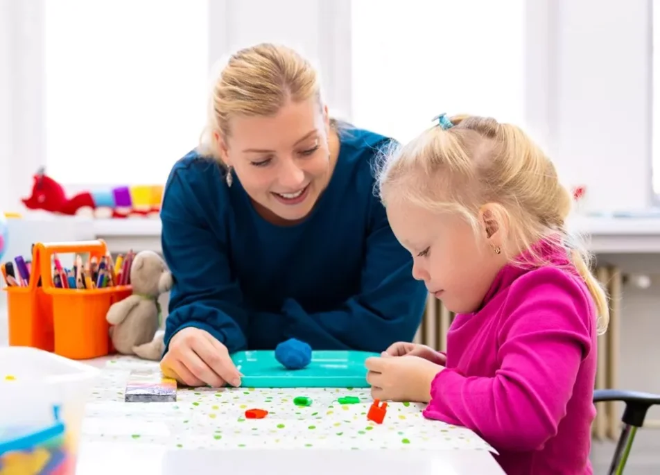 play therapy with a looked after child